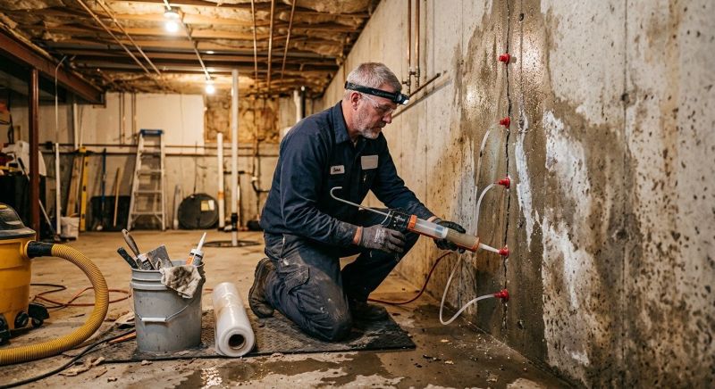 Basement Walls Waterproofing in Fort Collins, CO