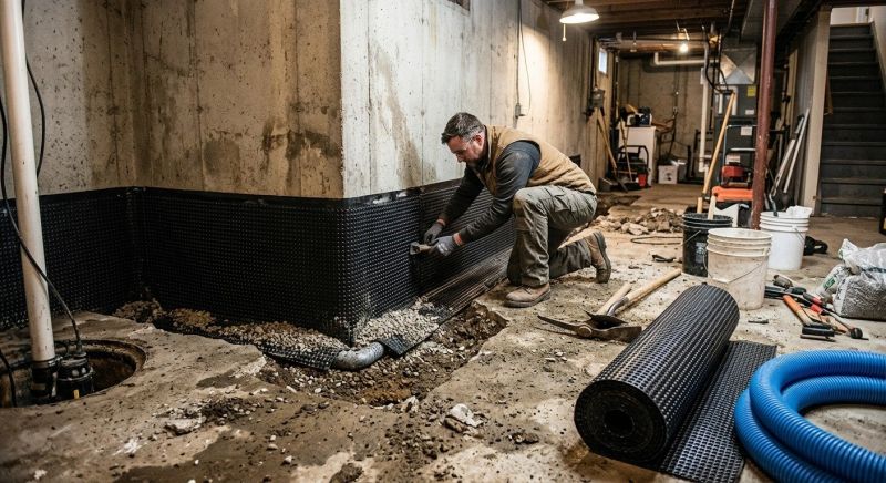 Basement Waterproofing in Grand Rapids, MI